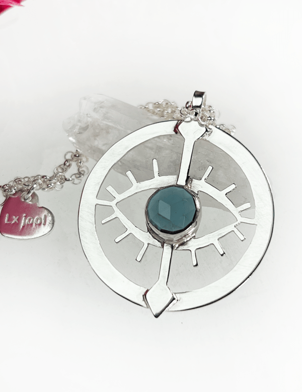 Evil Eye Amulet White