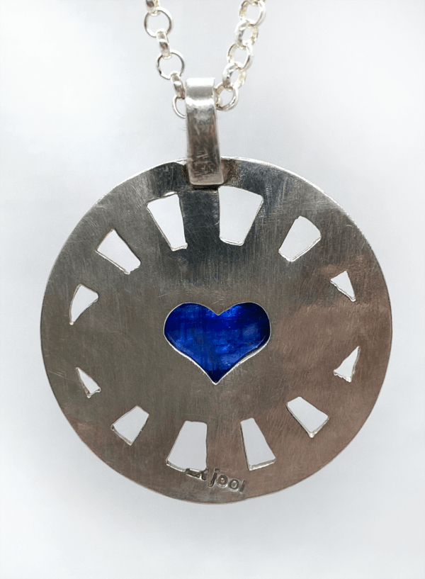 Rustic Evil Eye Amulet (Heart)