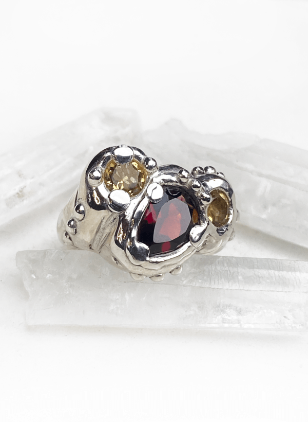 You Rock Garnet Ring - Image 3