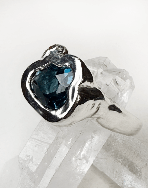 Dreamy Blue Cloud Ring - Image 5